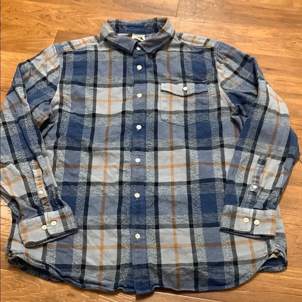 The North Face Plaid Button-Up Shirt